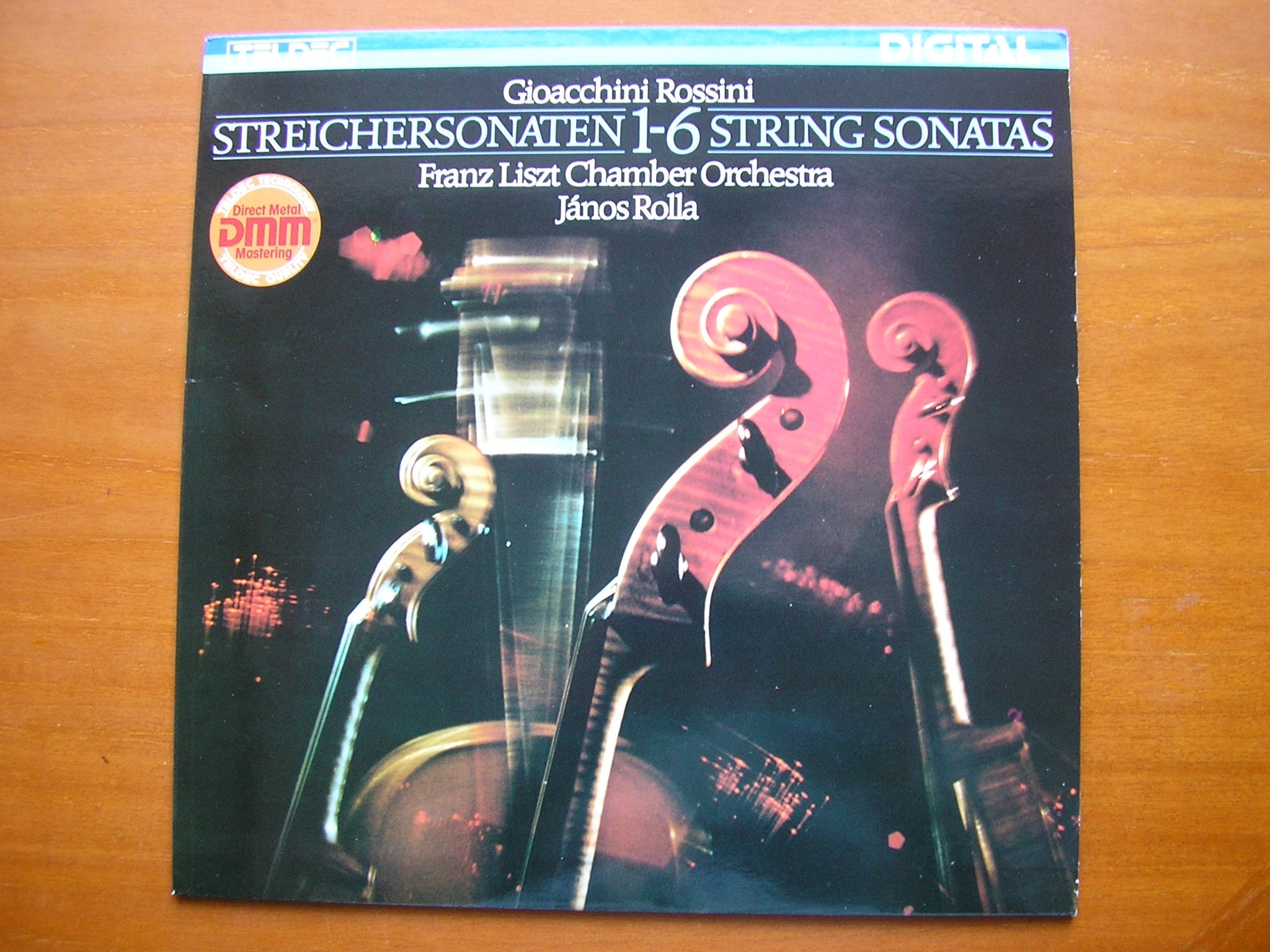ROSSINI: STRING SONATAS Nos. 1 - 6      FRANZ LISZT CHAMBER ORCHESTRA / ROLLA     6.43099