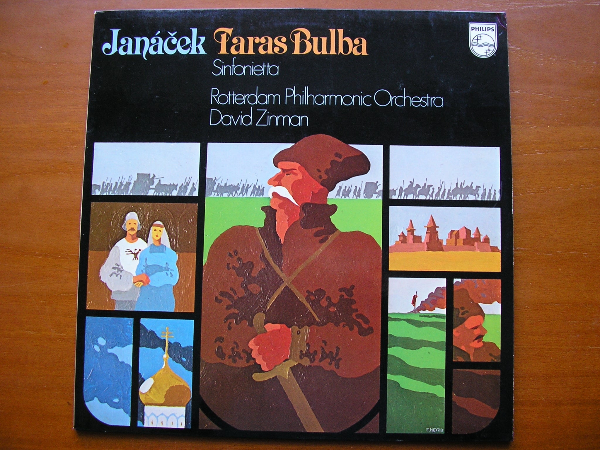 JANACEK: TARAS BULBA / SINFONIETTA      ZINMAN / ROTTERDAM PHILHARMONIC     9500 874