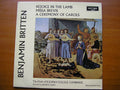 BRITTEN: A CEREMONY OF CAROLS / MISSA BREVIS     SOLOISTS / ST JOHN'S COLLEGE CMBRIDGE / GUEST     ZRG 5440