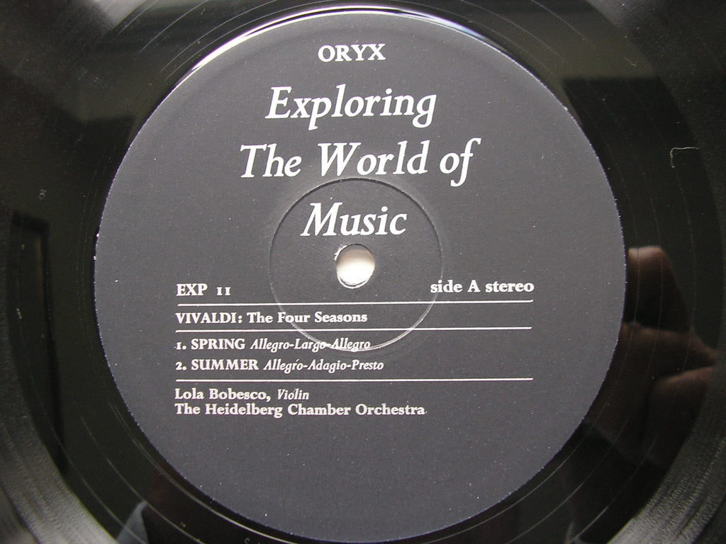 VIVALDI: THE FOUR SEASONS     BOBESCO / HEIDELBERG CHAMBER ORCHESTRA          EXP 11