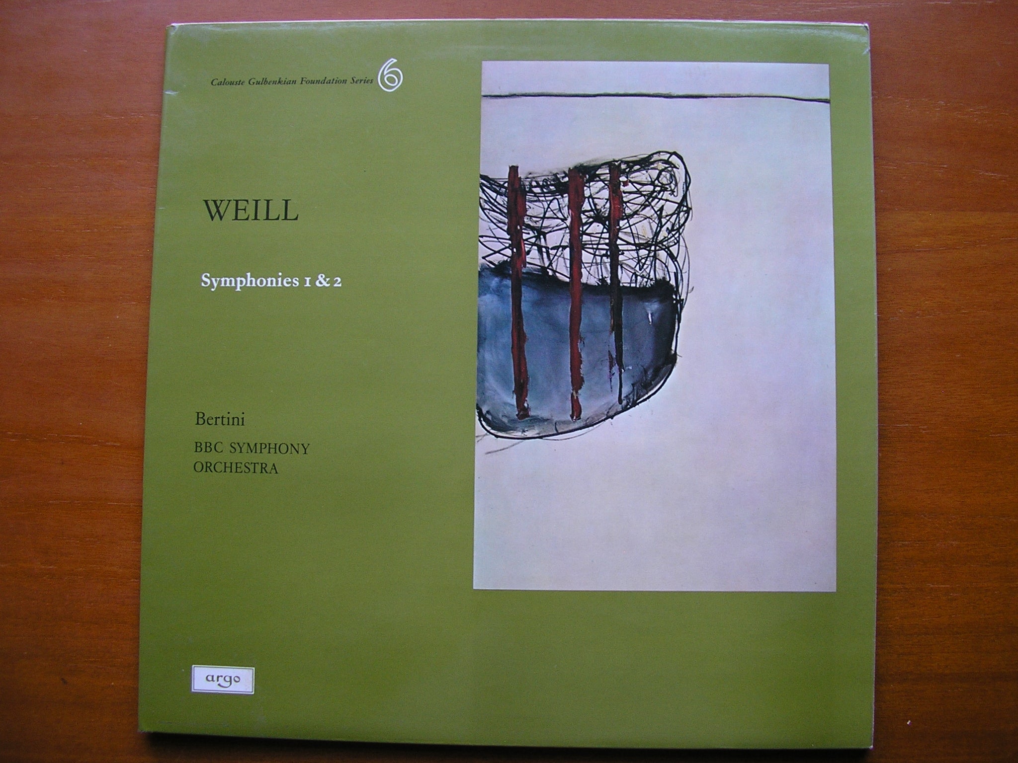WEILL: SYMPHONIES Nos. 1 & 2     BERTINI / BBC SYMPHONY      ZRG 755