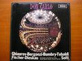 VERDI: DON CARLO - BERGONZI / TEBALDI / GHIAUROV / BUMBRY / FISCHER-DIESKAU / OROHCG / SOLTI     SET 305 - 8