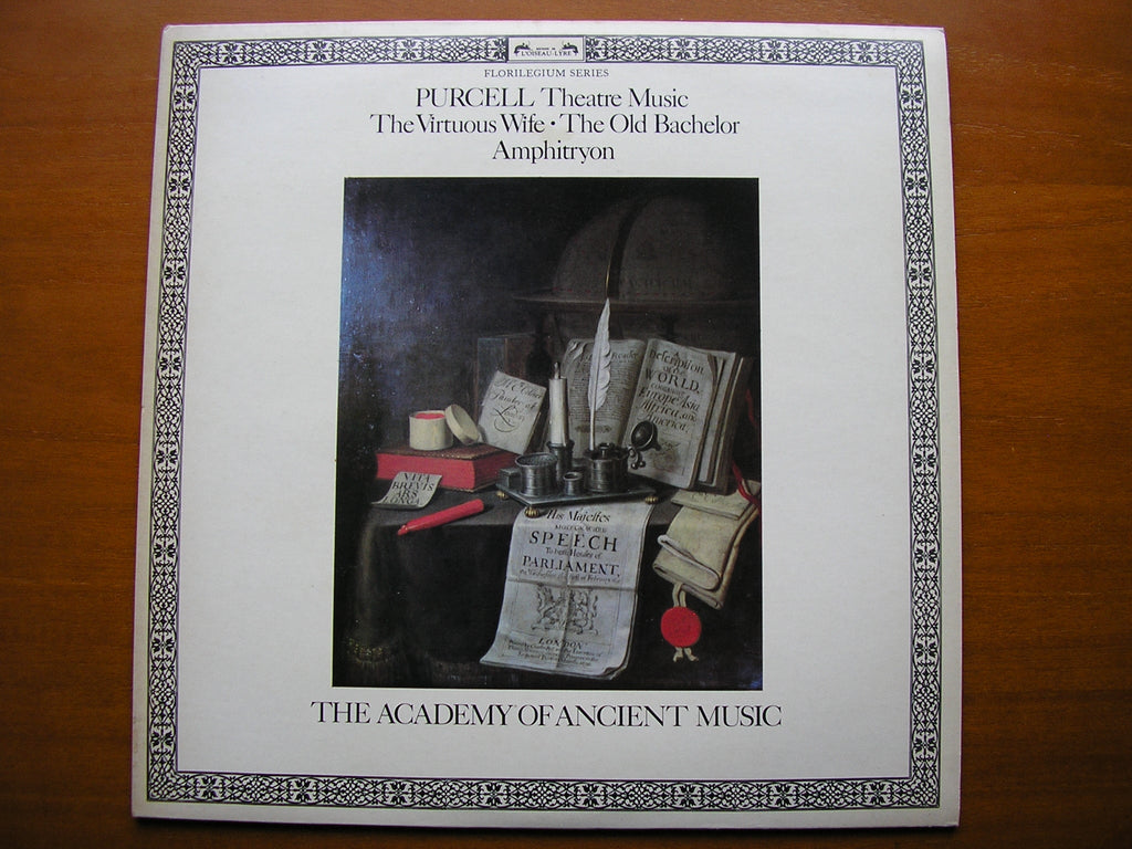 PURCELL: MUSIC FOR THE THEATRE  Volume 1   ACADEMY OF ANCIENT MUSIC / HOGWOOD    DSLO 504