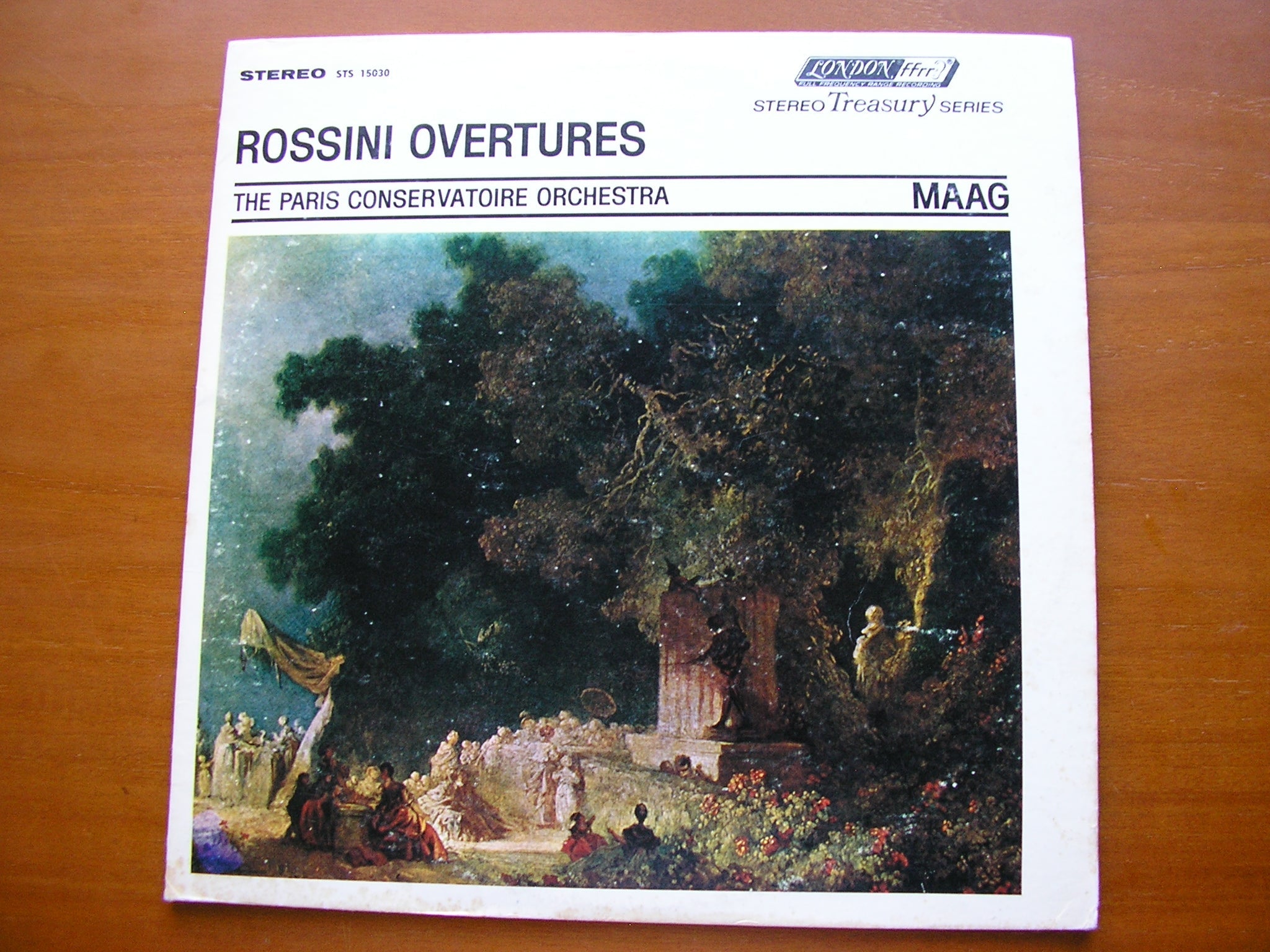 ROSSINI: FOUR OVERTURES      MAAG / PARIS CONSERVATOIRE      STS 15030