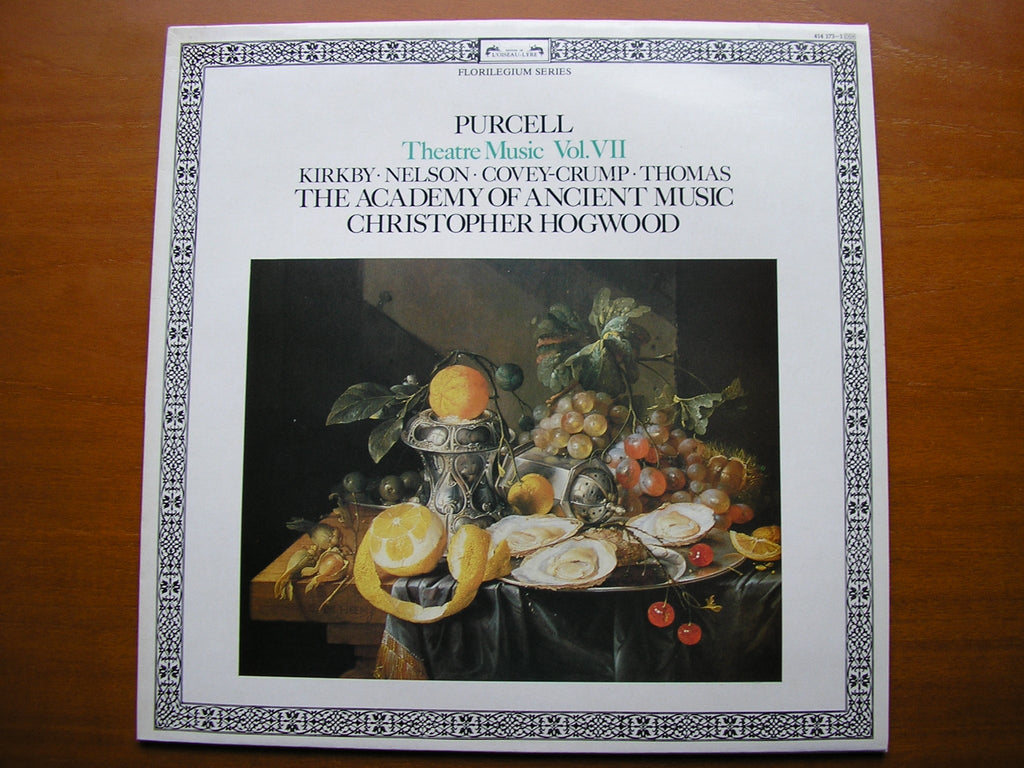 PURCELL: MUSIC FOR THE THEATRE  Volume 7      ACADEMY OF ANCIENT MUSIC / HOGWOOD     414 173