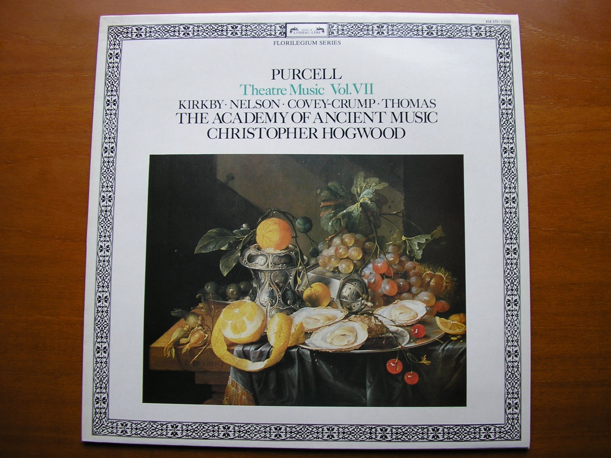 PURCELL: MUSIC FOR THE THEATRE  Volume 7      ACADEMY OF ANCIENT MUSIC / HOGWOOD     414 173