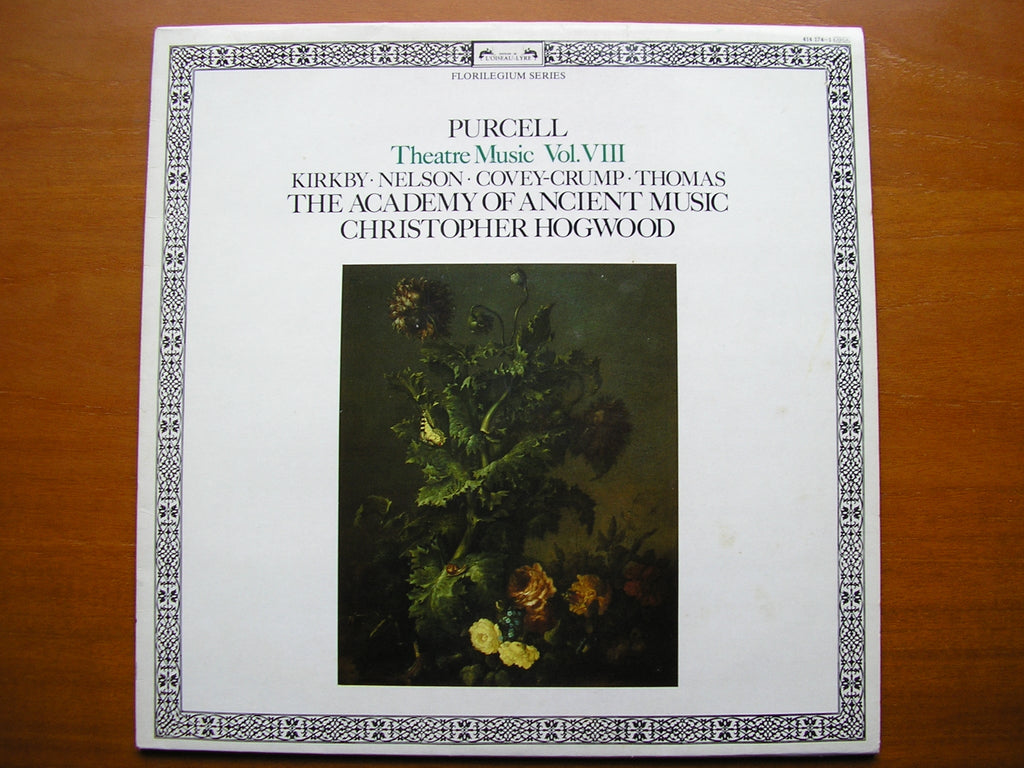 PURCELL: MUSIC FOR THE THEATRE  Volume 8      ACADEMY OF ANCIENT MUSIC / HOGWOOD    414 174