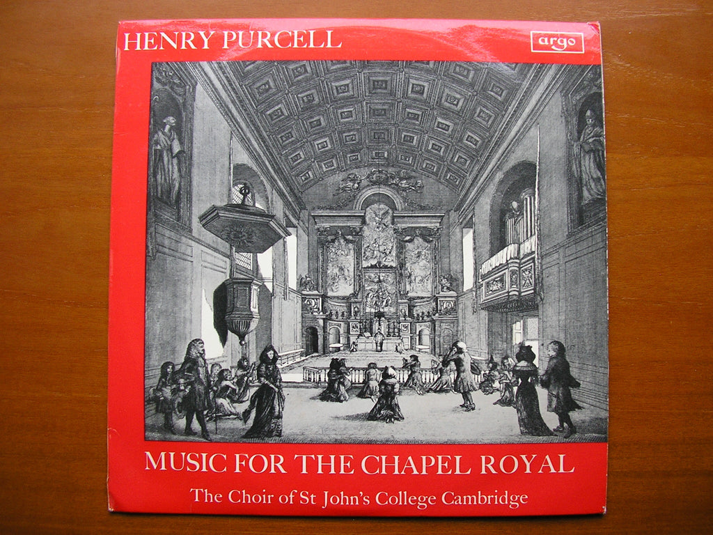 PURCELL: MUSIC FOR THE CHAPEL ROYAL    SOLOISTS / ASMIF / CHOIR OF ST JOHN'S COLLEGE / GUEST     ZRG 5444