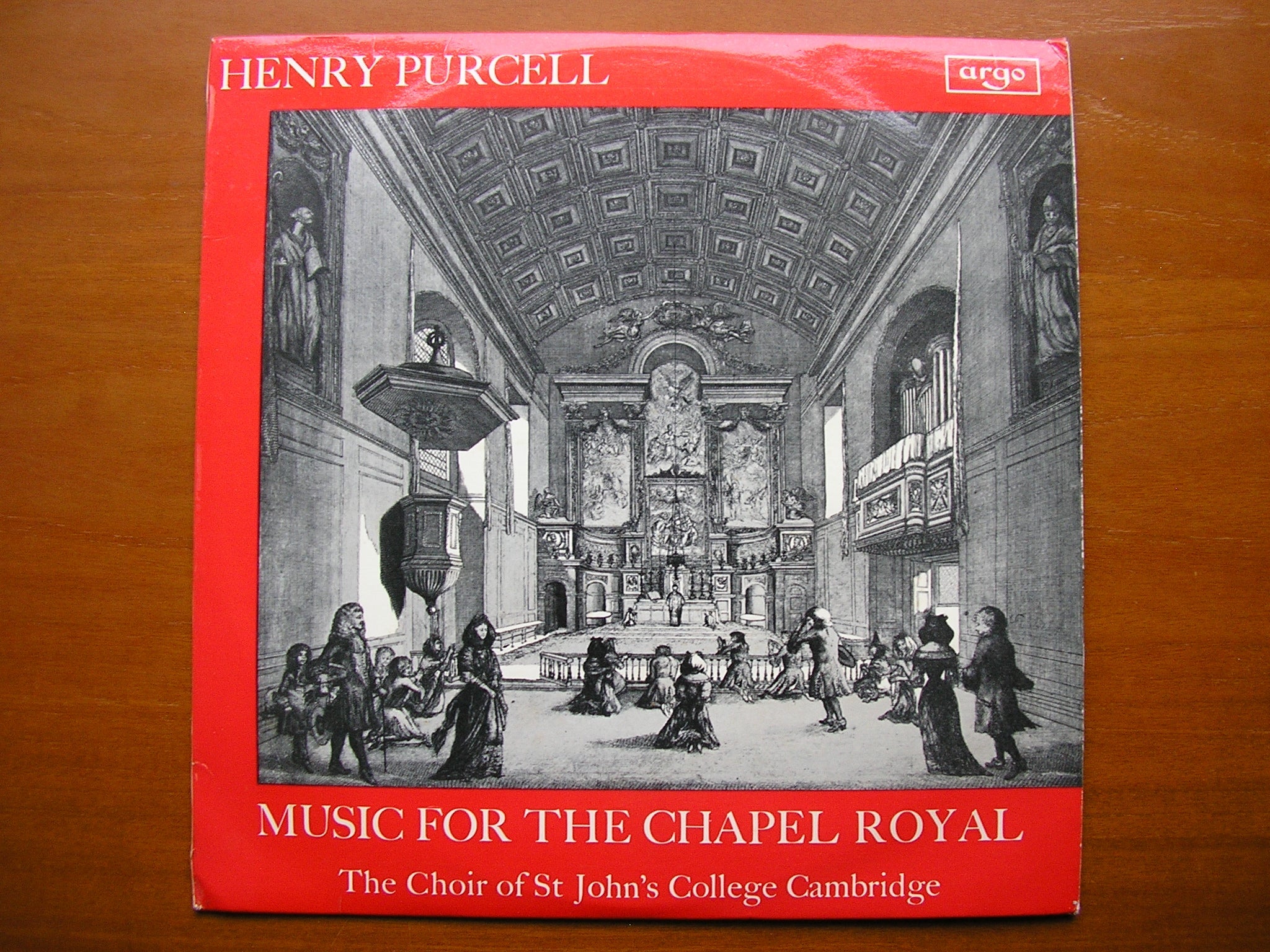PURCELL: MUSIC FOR THE CHAPEL ROYAL    SOLOISTS / ASMIF / CHOIR OF ST JOHN'S COLLEGE / GUEST     ZRG 5444