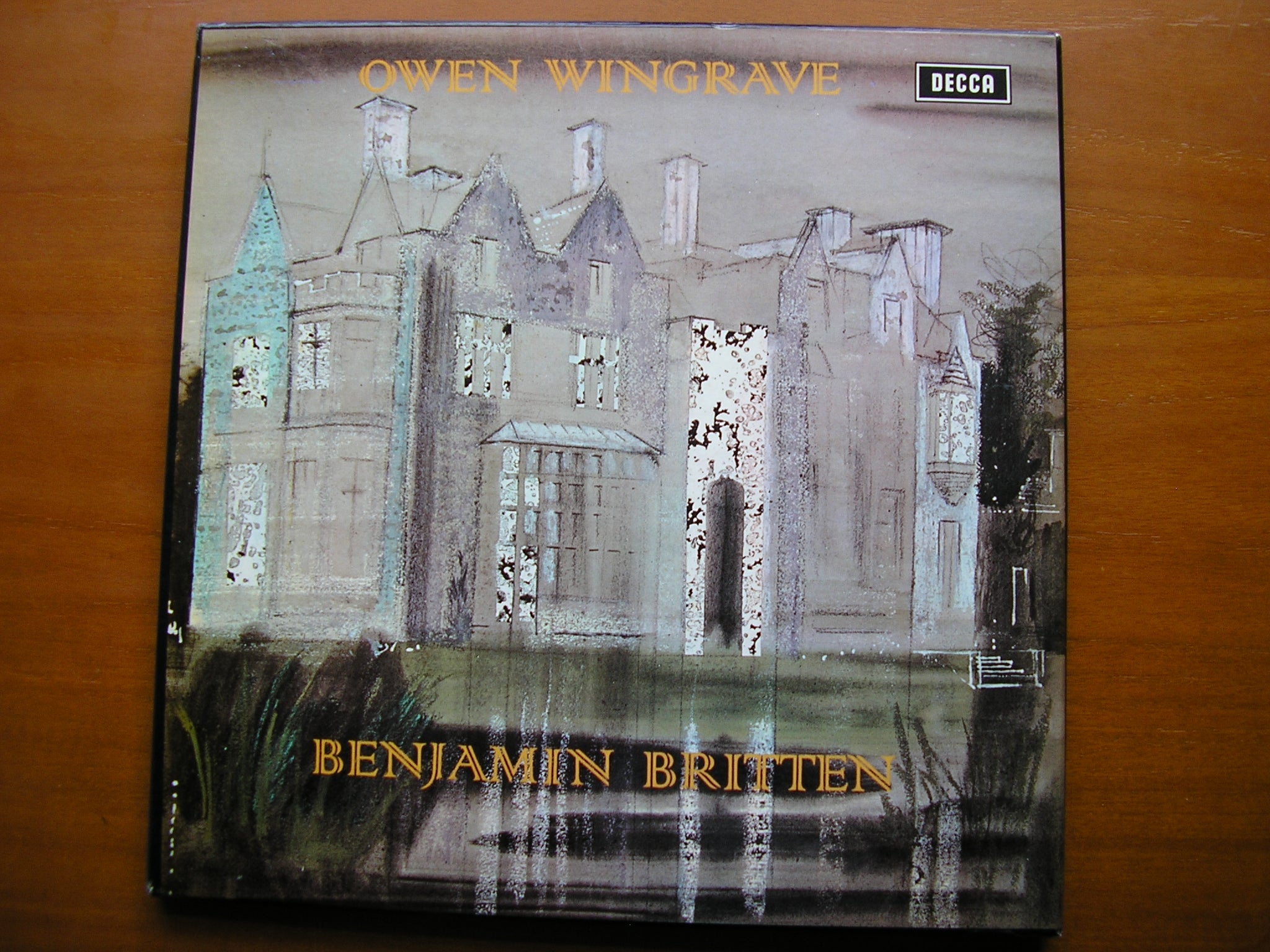 BRITTEN: OWEN WINGRAVE     SOLOISTS / ENGLISH CHAMBER ORCHESTRA / BRITTEN   2LP      SET 501 - 2