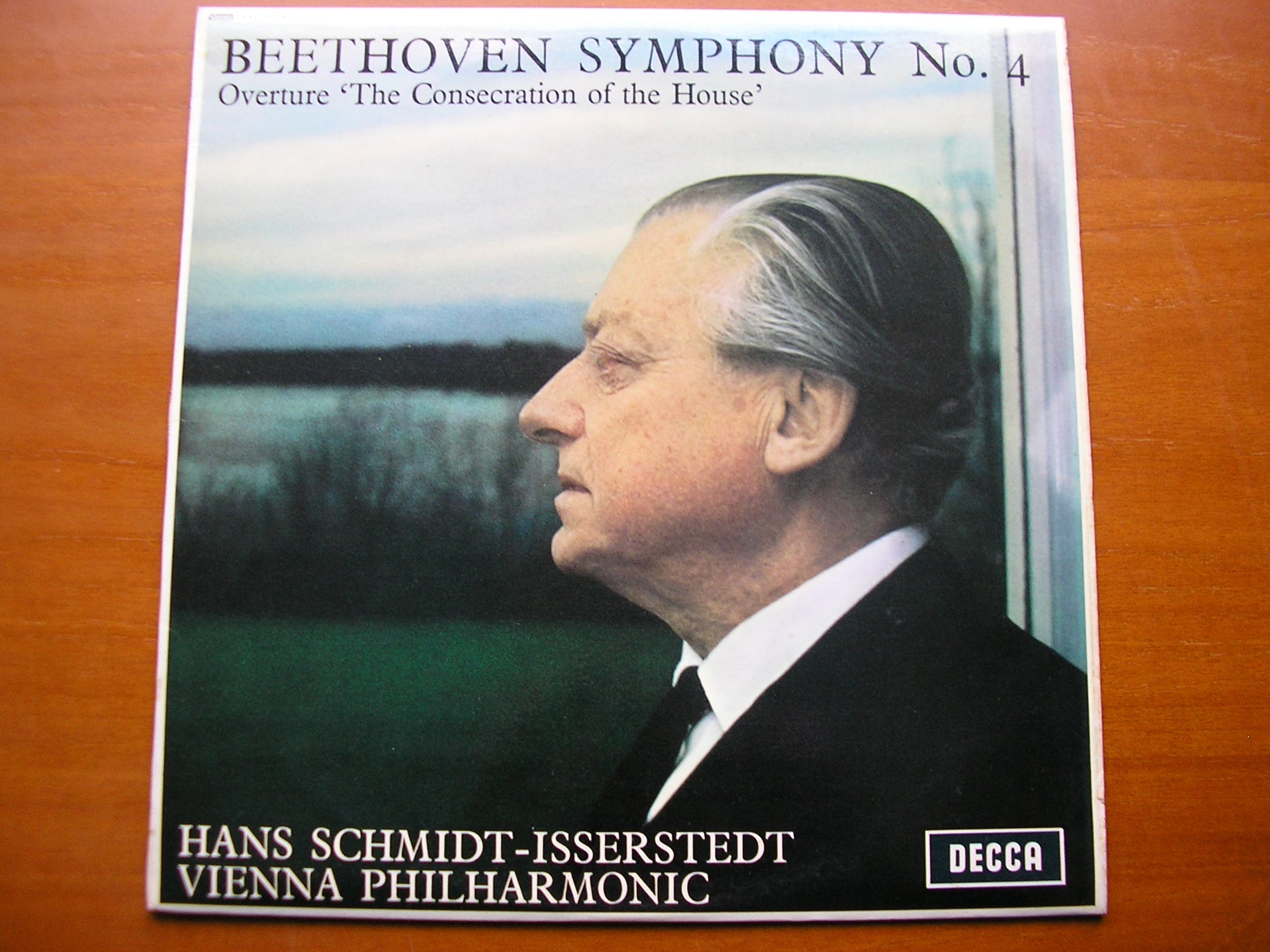 SXL 6274  BEETHOVEN: SYMPHONY No. 4 / OVERTURE 'The Consecration of the House'      SCHMIDT-ISSERSTEDT / VIENNA PHILHARMONIC      ED2