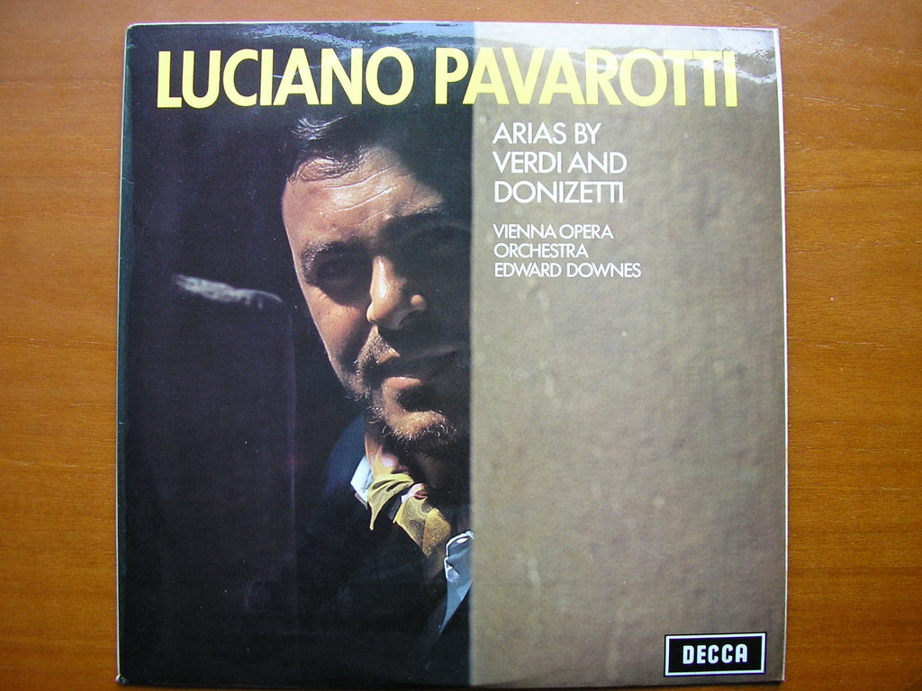 SXL 6377  OPERA ARIAS      PAVAROTTI / VIENNA OPERA ORCHESTRA / DOWNES    ED3