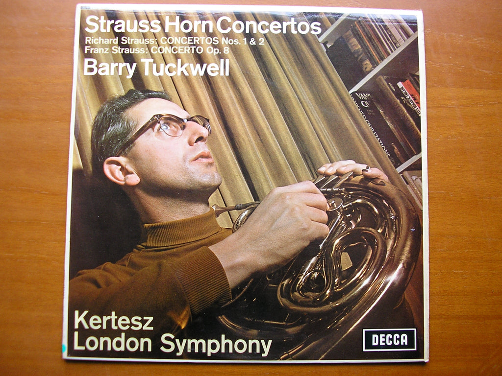 SXL 6285  STRAUSS: HORN CONCERTOS / FRANZ STRAUSS: HORN CONCERTO      TUCKWELL /  LONDON SYMPHONY / KERTESZ     ED2