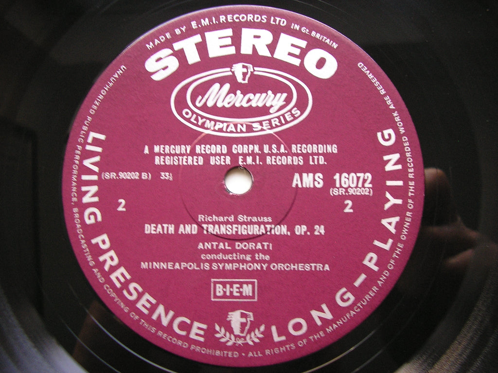 STRAUSS: DON JUAN / DEATH & TRANSFIGURATION    DORATI / MINNEAPOLIS SYMPHONY   AMS 16072