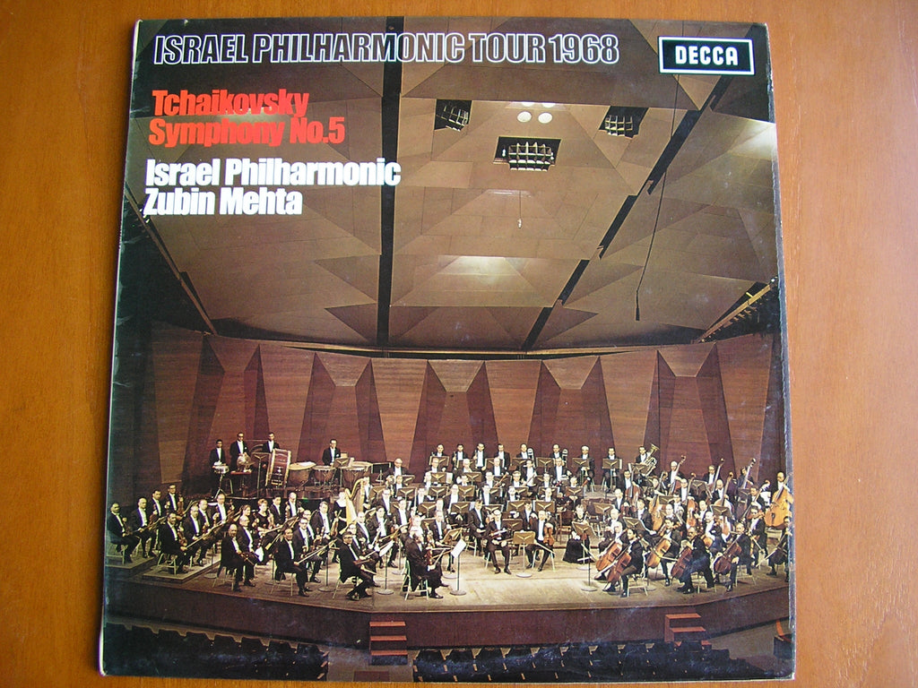 SXL 6380 TCHAIKOVSKY: SYMPHONY No. 5      MEHTA / ISRAEL PHILHARMONIC    ED3