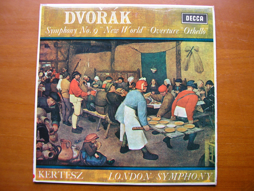 SXL 6291  DVORAK: SYMPHONY No. 9  / OVERTURE Othello      KERTESZ / LONDON SYMPHONY     ED3