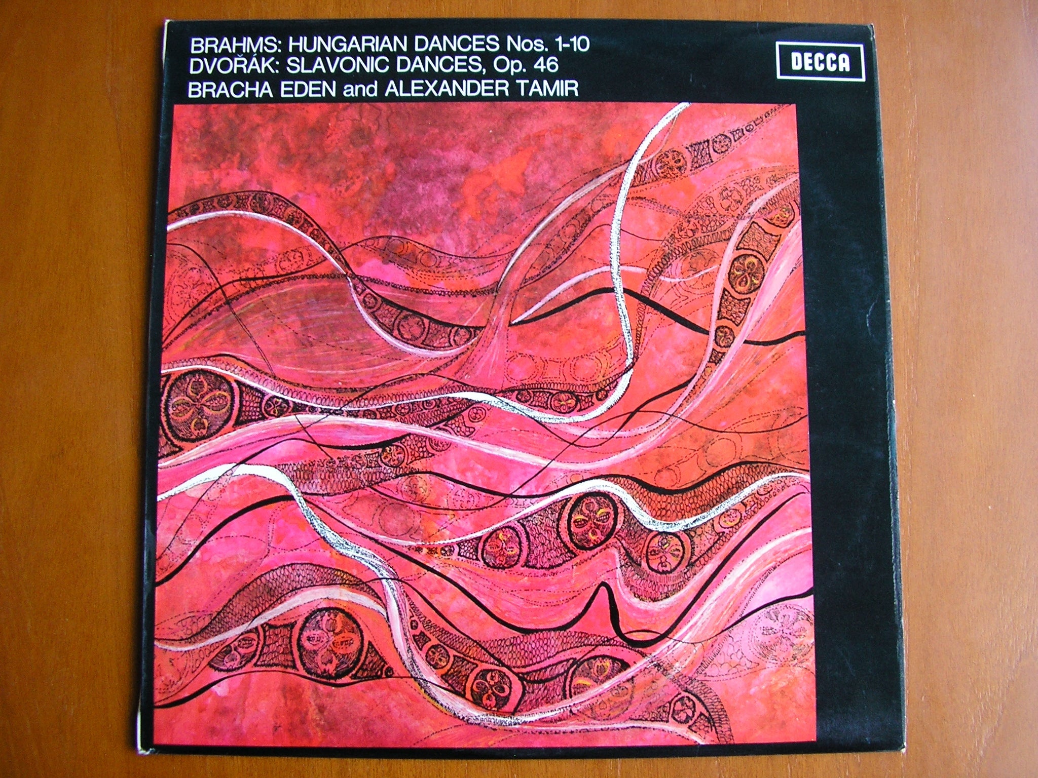 SXL 6389 BRAHMS: HUNGARIAN DNCES / DVORAK: SLAVONIC DANCES     EDEN & TAMIR     ED3