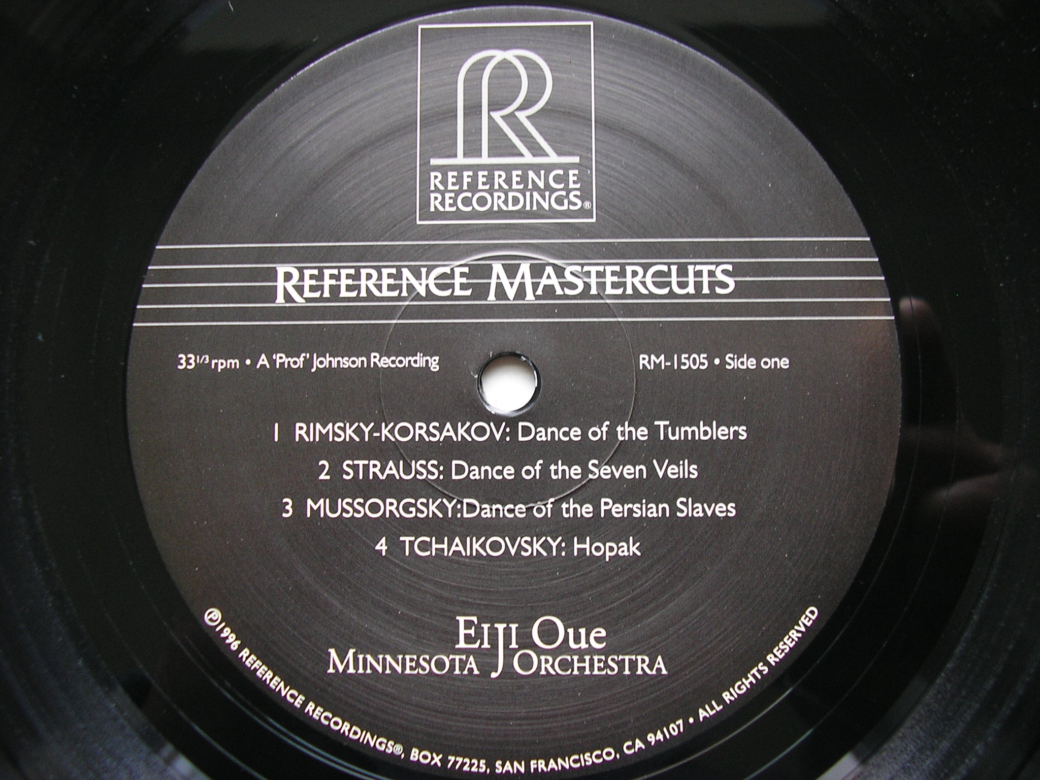 EXOTIC DANCES FROM THE OPERA: SAINT-SAENS / RABAUD / STRAUSS / TCHAIKOVSKY /MUSSORGSKY     EIJI OUE / MINNESOTA ORCHESTRA     RM-1505
