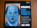 SXL 6390 SCHOENBERG: CHAMBER SYMPHONY Op. 9 / VARIATIONS Op. 31       MEHTA / LOS ANGELES PHILHARMONIC       ED3