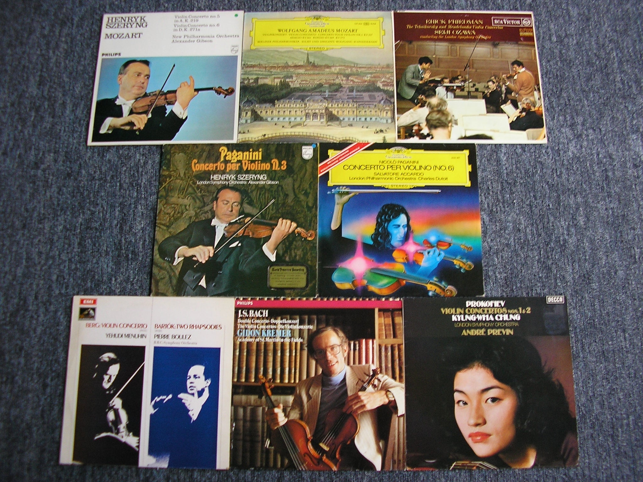 8 LP CLASSICAL COLLECTIONS  -  VIOLIN CONCERTOS  #  No. 4