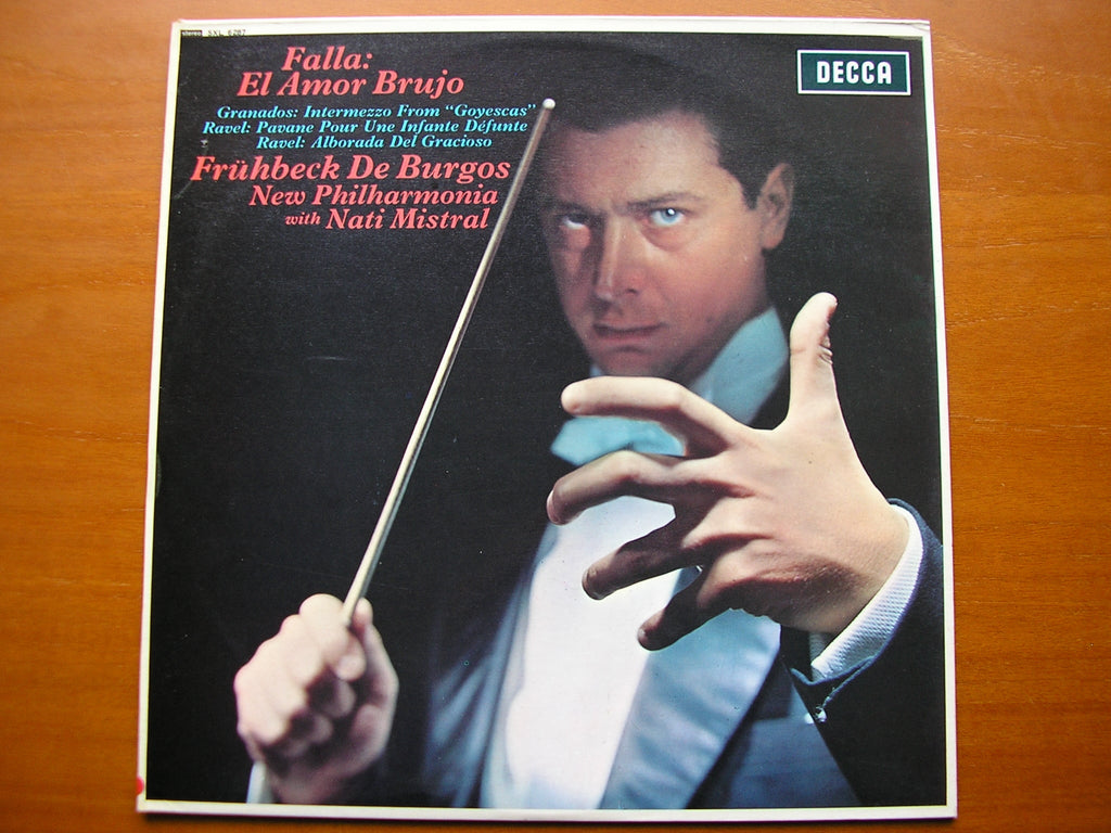 SXL 6287  FALLA / GRANADOS / RAVEL: ORCHESTRAL WORKS       DE BURGOS / NEW PHILHARMONIA    ED3