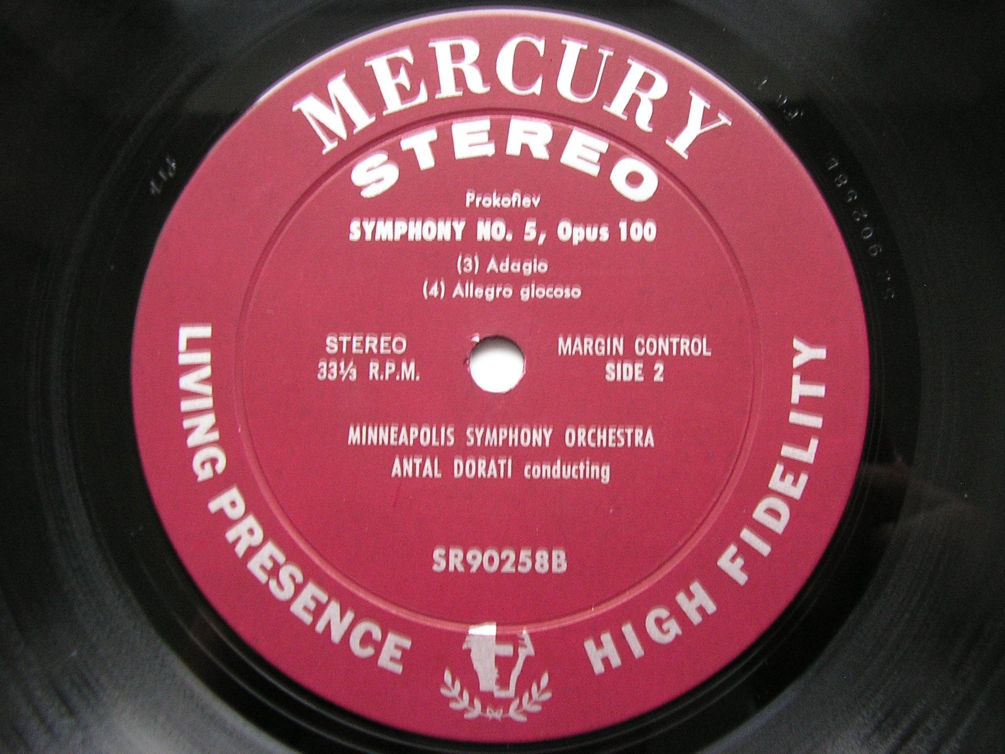 PROKOFIEV: SYMPHONY No. 5    DORATI / MINNEAPOLIS SYMPHONY   SR 90258