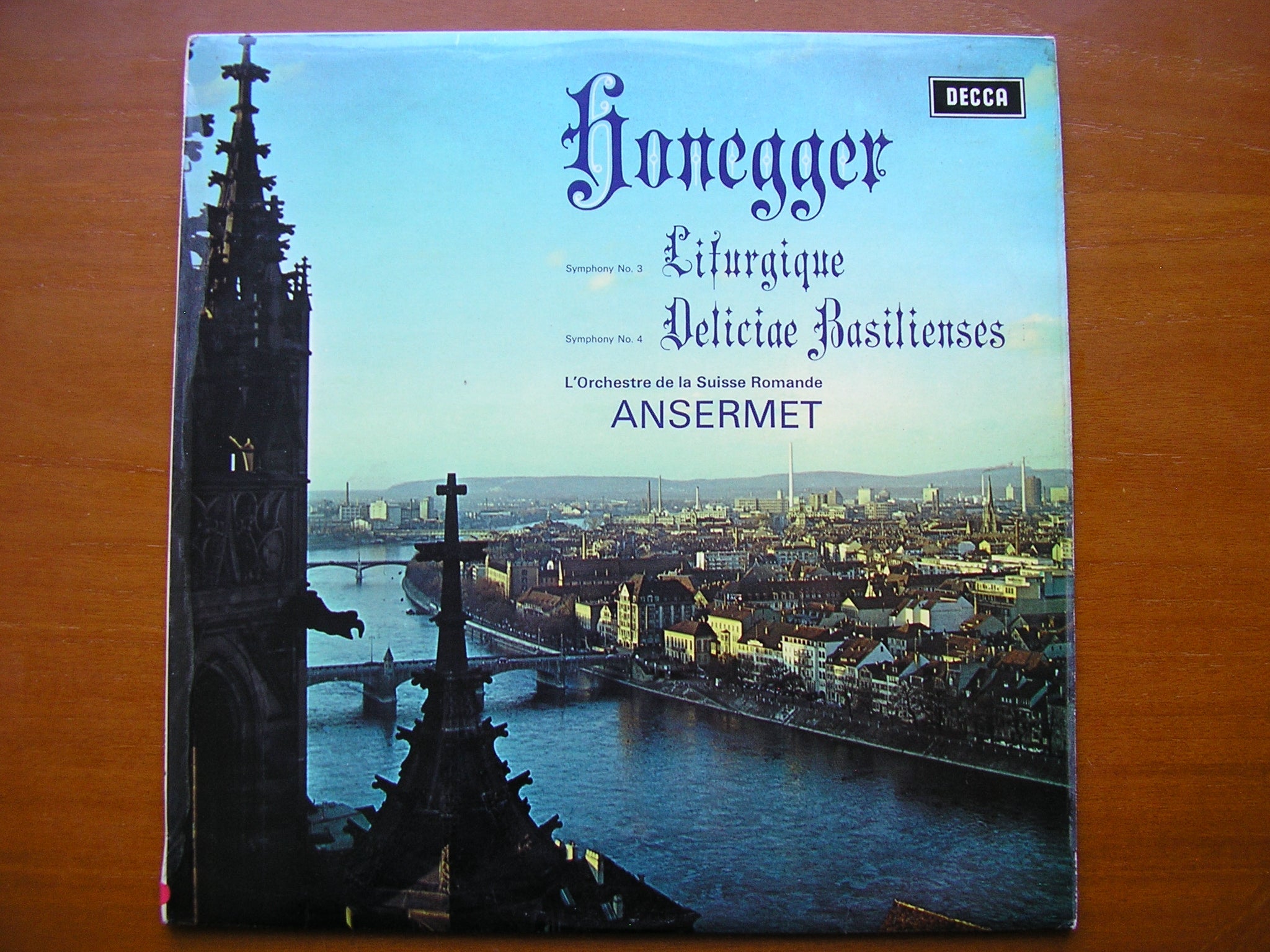 SXL 6394: HONEGGER: SYMPHONIES Nos. 3 & 4      ANSERMET / SUISSE ROMANDE      ED3