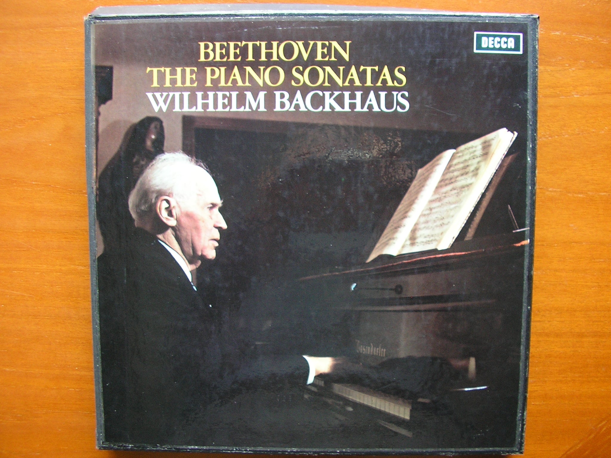 SXLA 6452 - 6461 BEETHOVEN: THE COMPLETE PIANO SONATAS    WILHELM BACKHAUS  10 LP