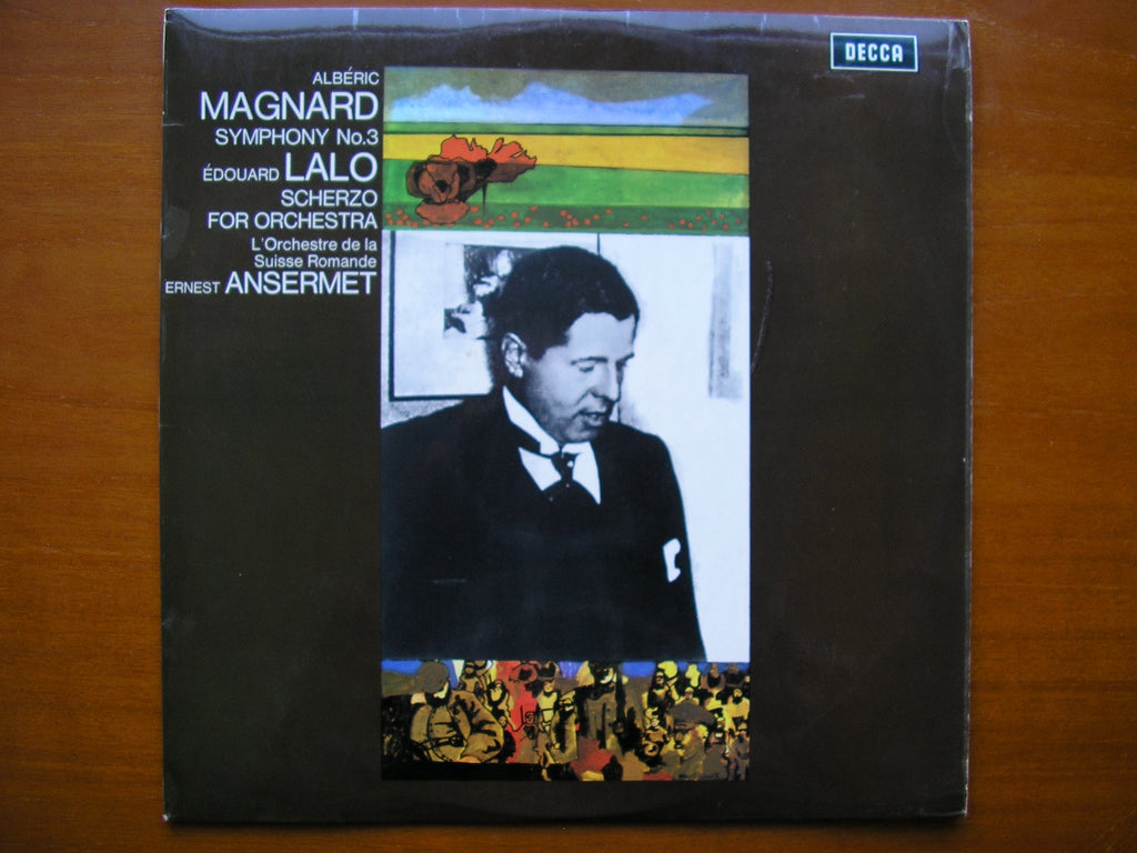 SXL 6395 MAGNARD: SYMPHONY No. 3 / LALO: SCHERZO     ANSERMET / SUISSE ROMANDE      ED3