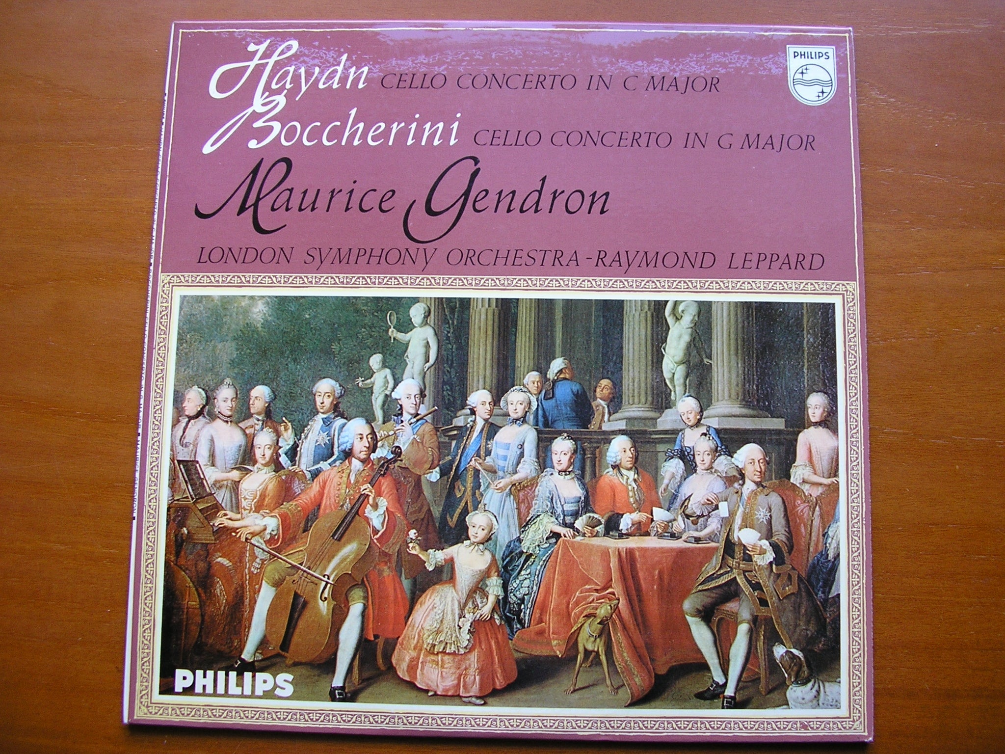 HAYDN & BOCCHERINI: CELLO CONCERTOS      GENDRON / LONDON SYMPHONY / LEPPARD     SAL 3636