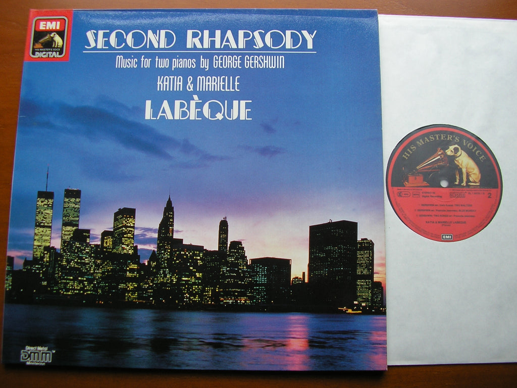 GERSHWIN: SECOND RHAPSODY / MUSIC FOR TWO PIANOS   KATIA & MARIELLE LABEQUE   EL 749752