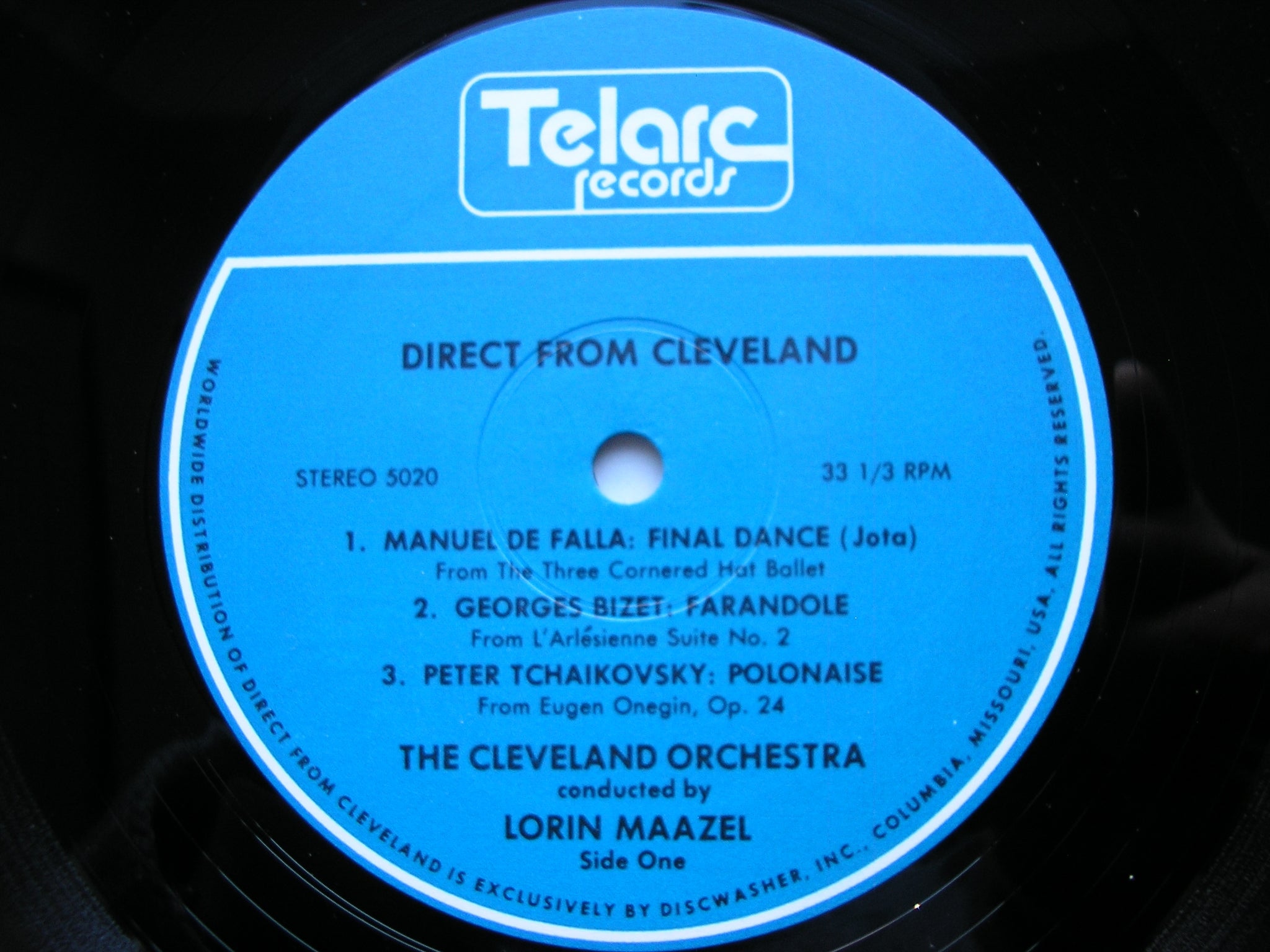 FALLA / BIZET / TCHAIKOVSKY / BERLIOZ: ORCHESTRAL WORKS      MAAZEL / CLEVELAND ORCHESTRA       5020 DD1