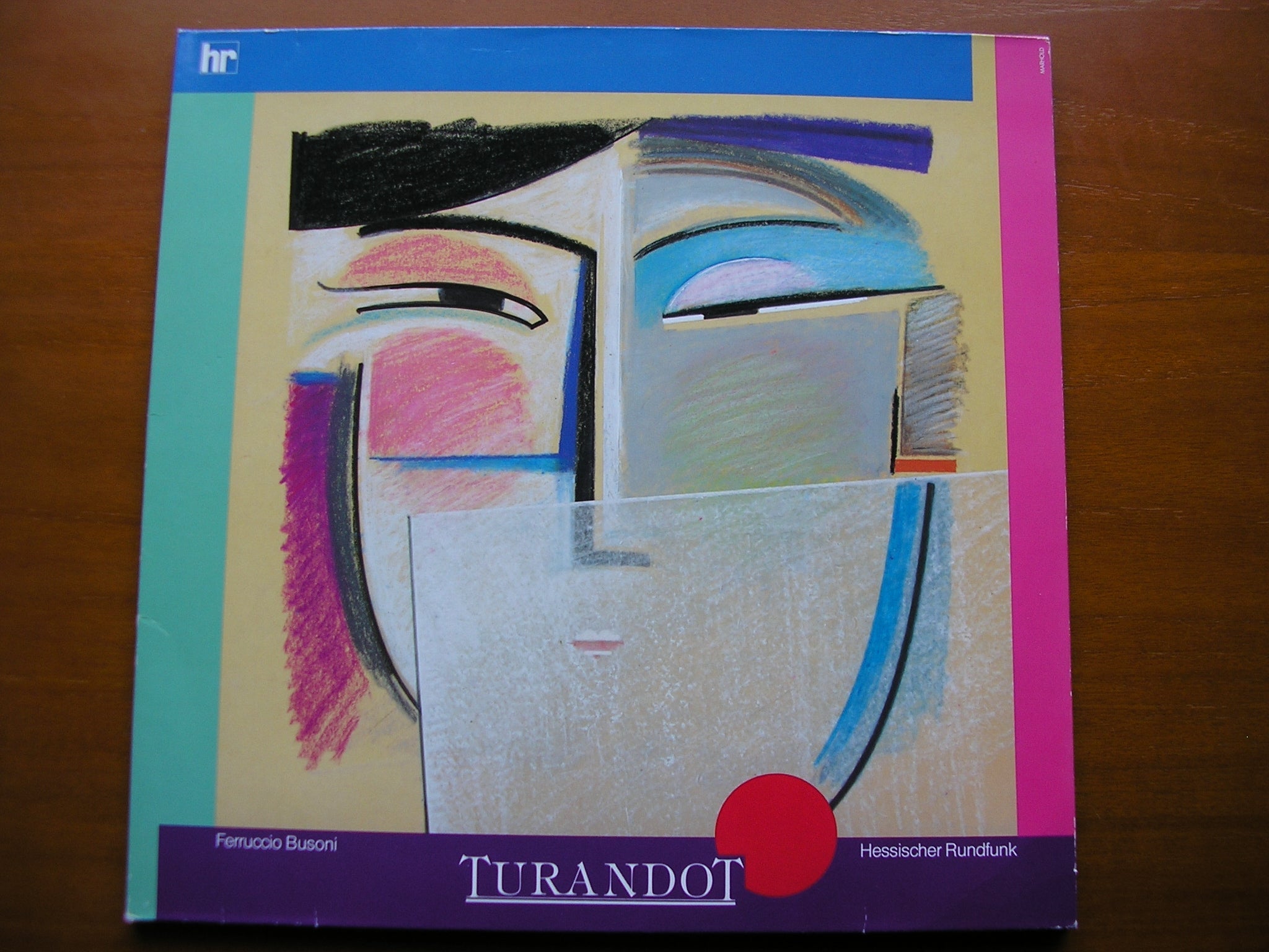 BUSONI: TURANDOT    SOLOISTS / FRANKFURT RADIO SYMPHONY / INBAL    2LP     66.28 354