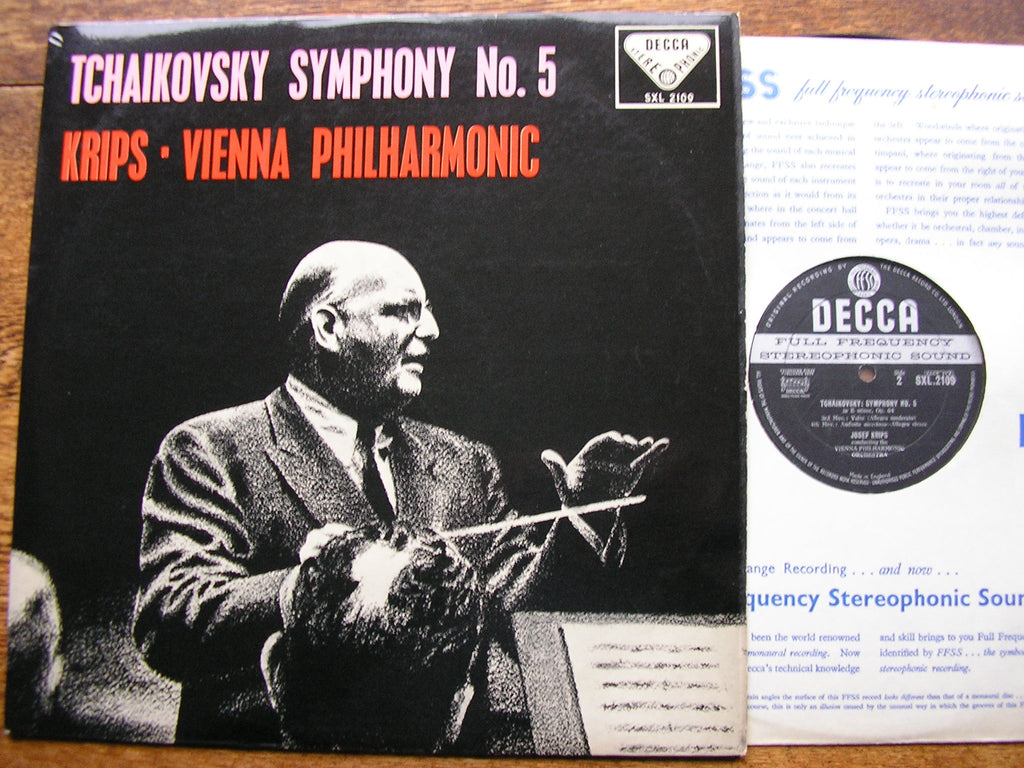 SXL 2109 TCHAIKOVSKY: SYMPHONY No. 5 KRIPS / VIENNA PHILHARMONIC