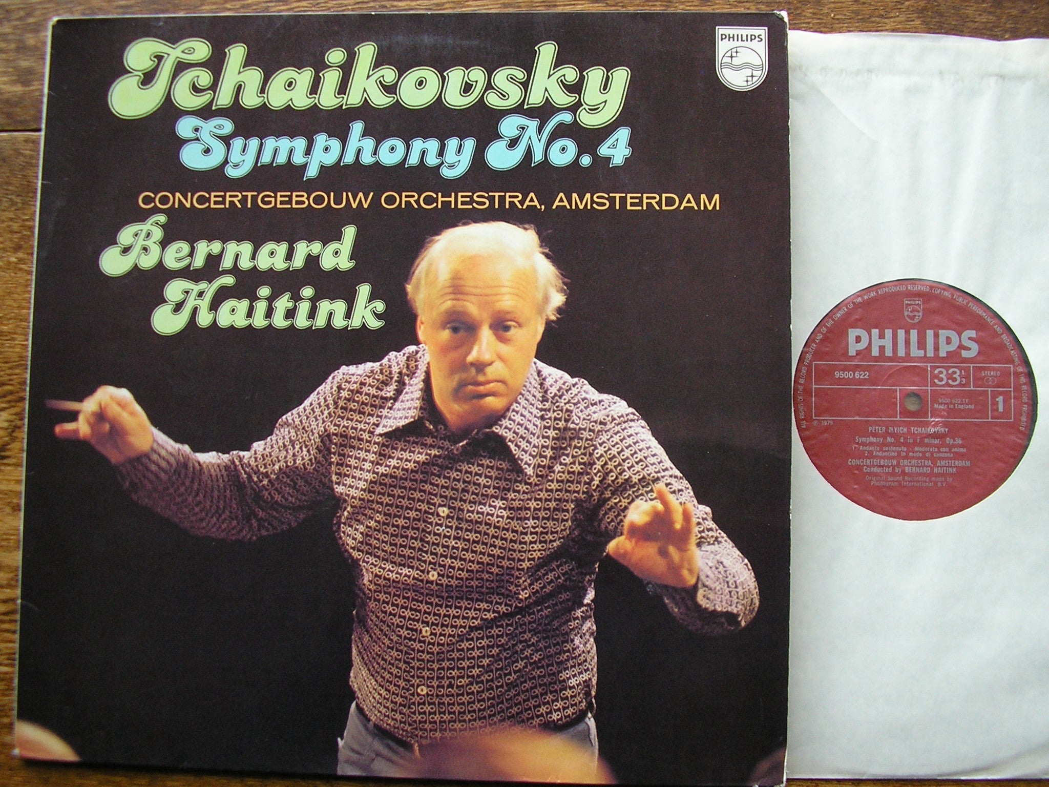 TCHAIKOVSKY: SYMPHONY No. 4  HAITINK / CONCERTGEBOUW  9500 622