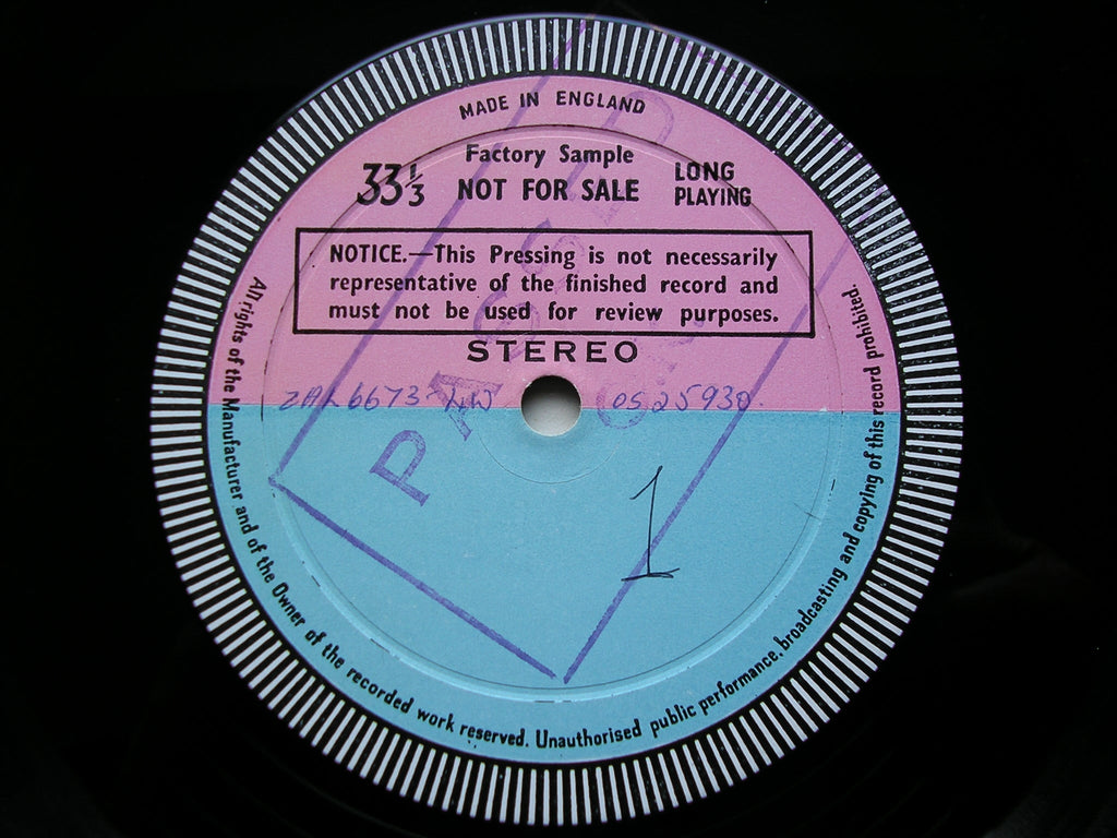 WAGNER: THE TWILIGHT OF THE GODS complete opera   SOLOISTS / VIENNA PHILHARMONIC / SOLTI     test pressing    SET 292 / 7