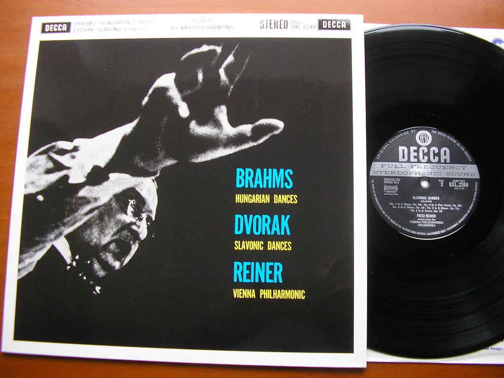 SXL 2249 BRAHMS: HUNGARIAN DANCES / DVORAK: SLAVONIC DANCES REINER / VIENNA PHILHARMONIC 180g