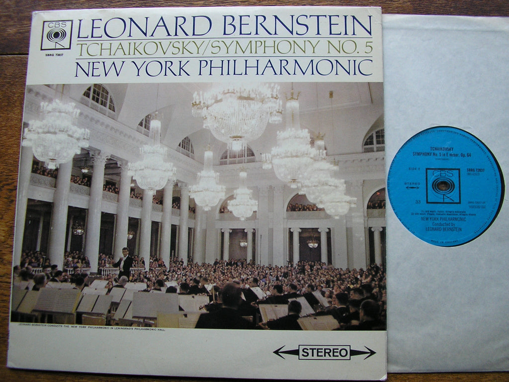 TCHAIKOVSKY: SYMPHONY No. 5  BERNSTEIN / NEW YORK PHILHARMONIC  SBRG 72037