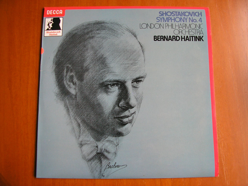 SXL 6927 SHOSTAKOVICH: SYMPHONY No. 4 HAITINK / LONDON PHILHARMONIC test pressing