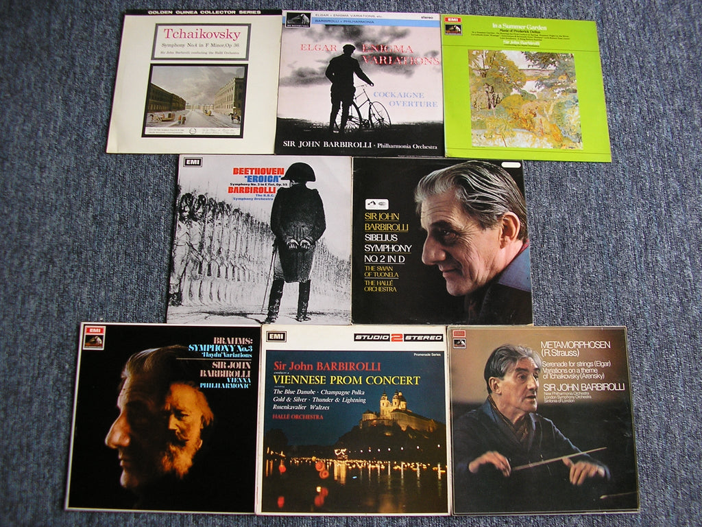 8 LP Classical Collections  -  SIR JOHN BARBIROLLI