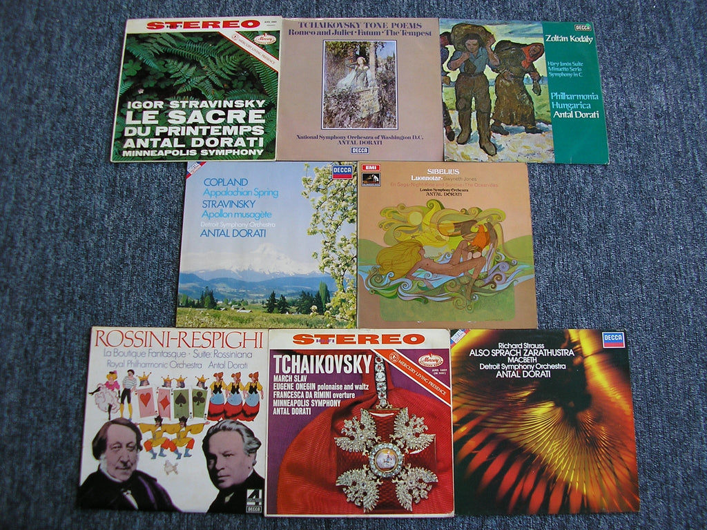 8 LP Classical Collections  -  ANTAL DORATI