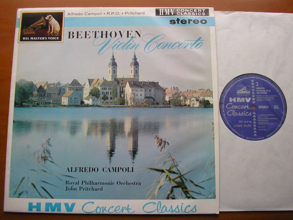 SXLP 20043 BEETHOVEN: VIOLIN CONCERTO CAMPOLI / ROYAL PHILHARMONIC / PRITCHARD