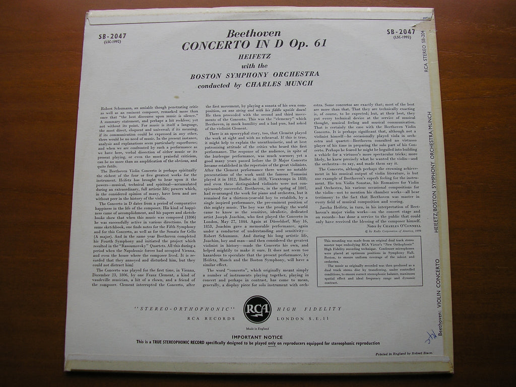 SXLP 20043 BEETHOVEN: VIOLIN CONCERTO CAMPOLI / ROYAL PHILHARMONIC / PRITCHARD