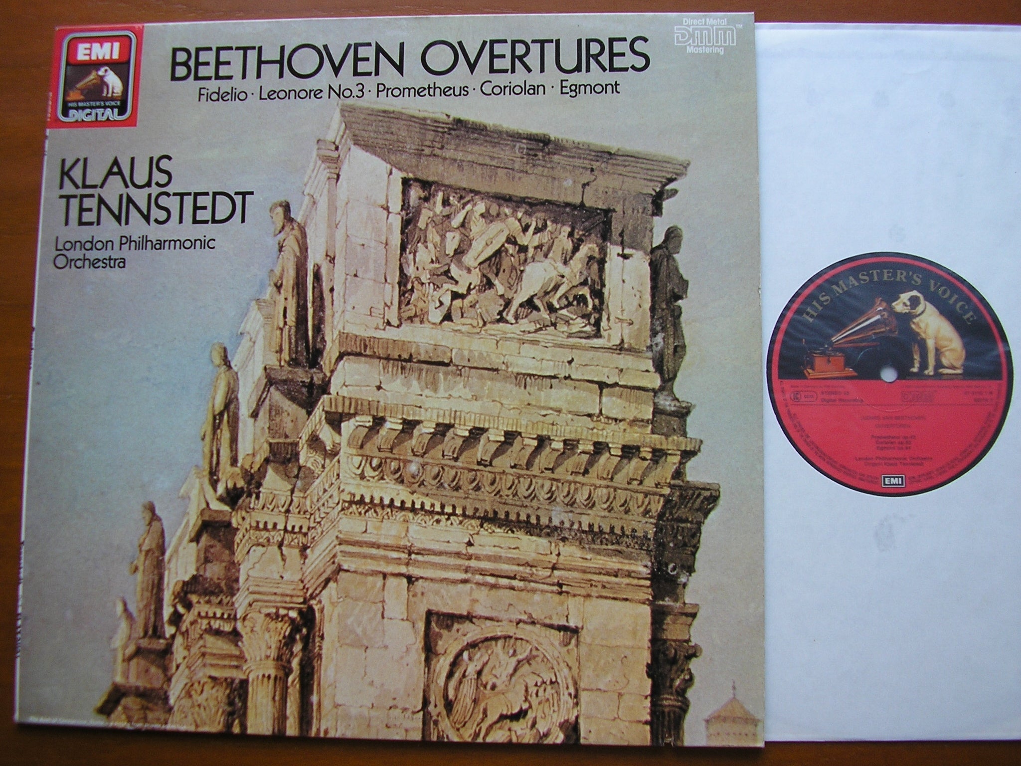 BEETHOVEN: FIVE OVERTURES      TENNSTEDT / LONDON PHILHARMONIC   27 0110