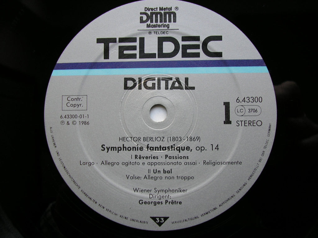 BERLIOZ: SYMPHONIE FANTASTIQUE   PRETRE / VIENNA SYMPHONY   6.43300