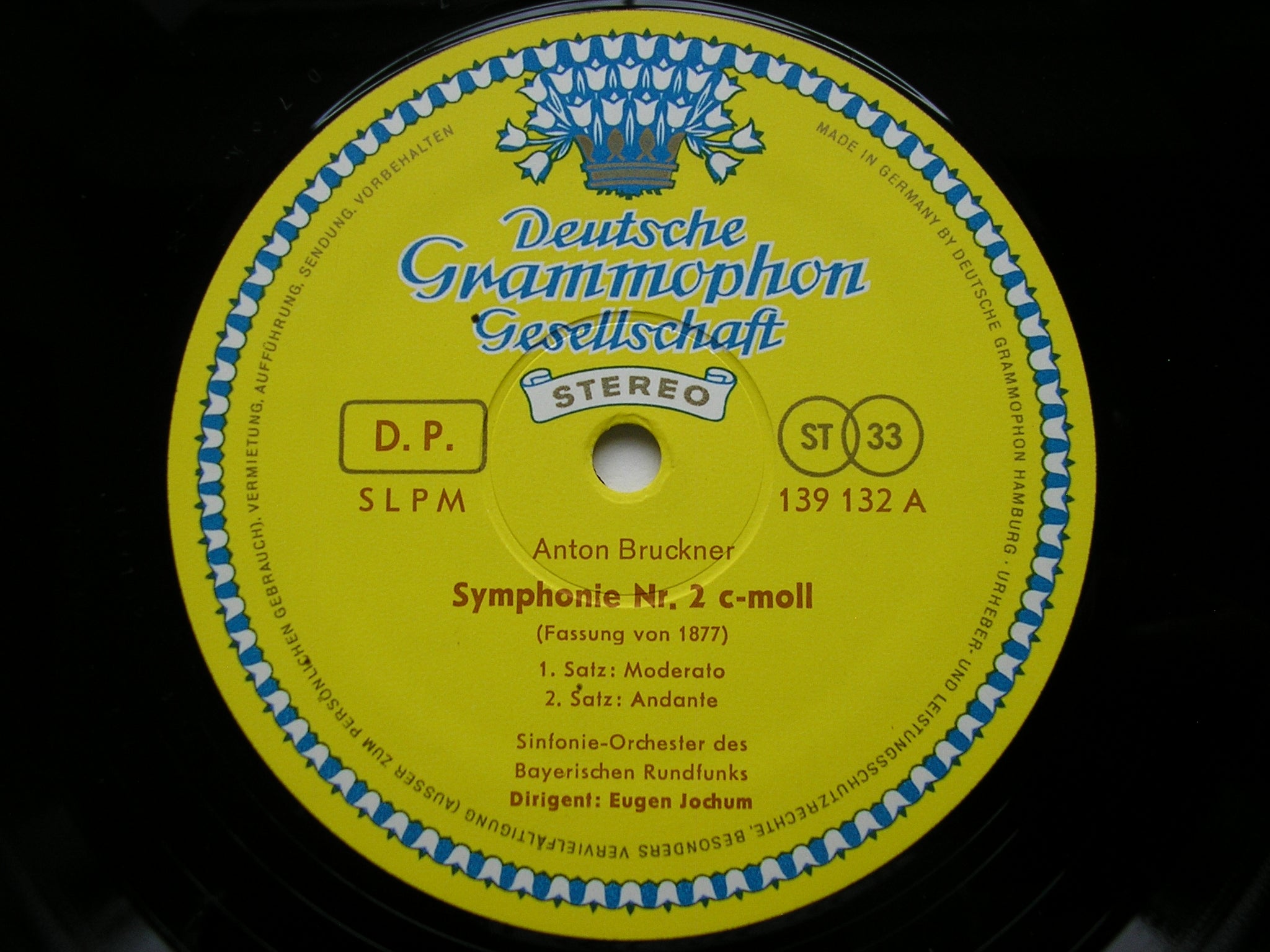 BRUCKNER: SYMPHONY No. 2        JOCHUM / BAVARIAN RADIO SYMPHONY      139 132