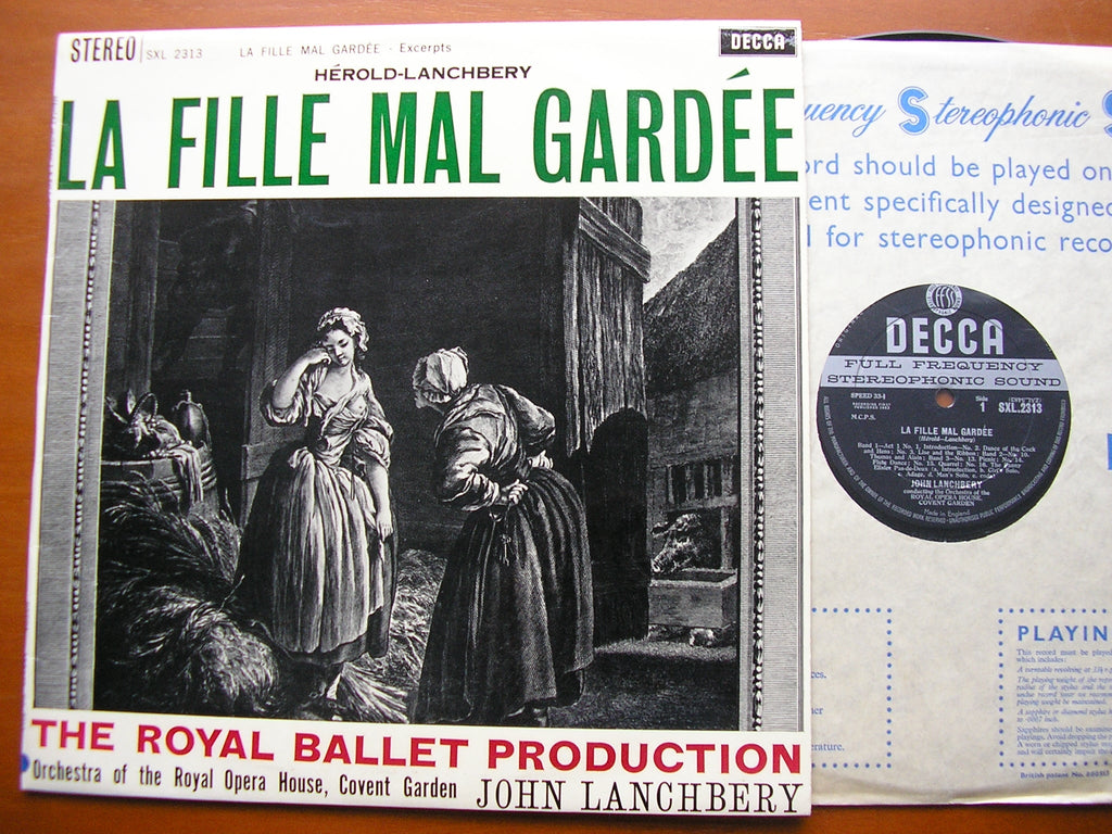 HEROLD: LA FILLE MAL GARDEE     LANCHBERY / OROHCG    ED1     SXL 2313