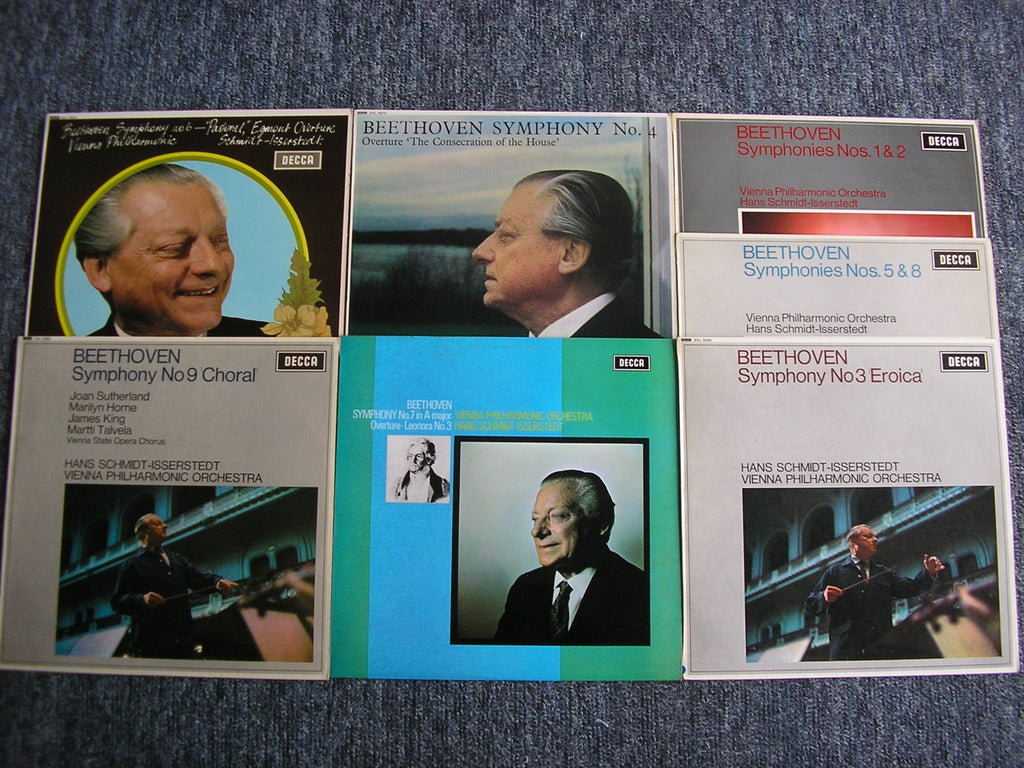 SXL BEETHOVEN: THE NINE SYMPHONIES / THREE OVERTURES SCHMIDT-ISSERSTEDT / VIENNA PHILHARMONIC 7