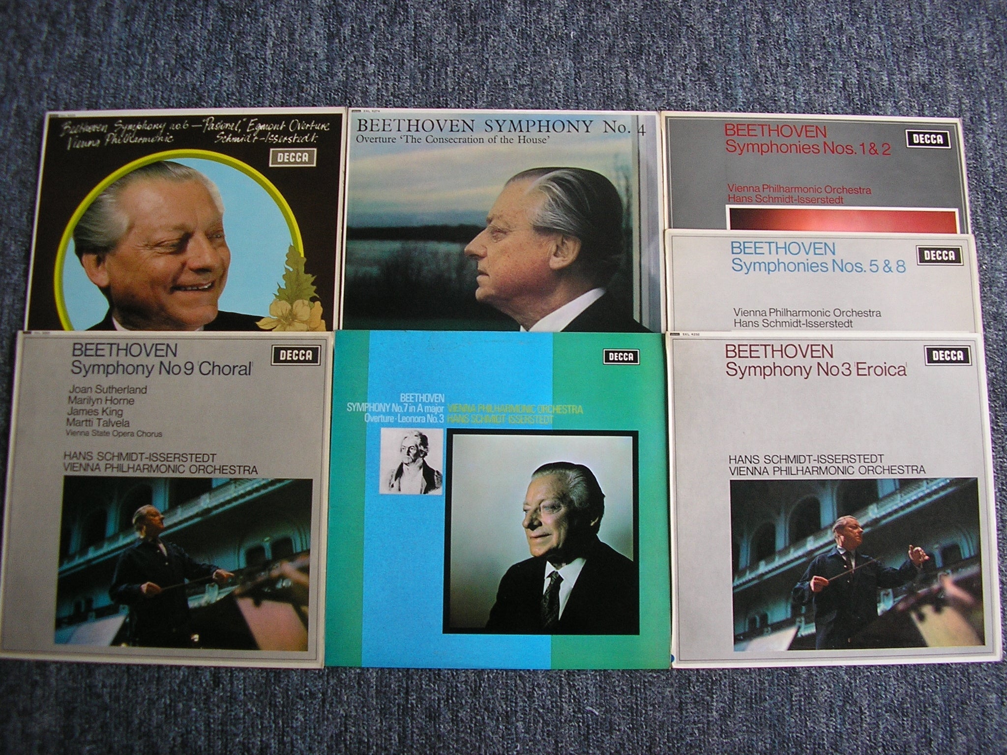 SXL BEETHOVEN: THE NINE SYMPHONIES / THREE OVERTURES SCHMIDT-ISSERSTEDT / VIENNA PHILHARMONIC 7