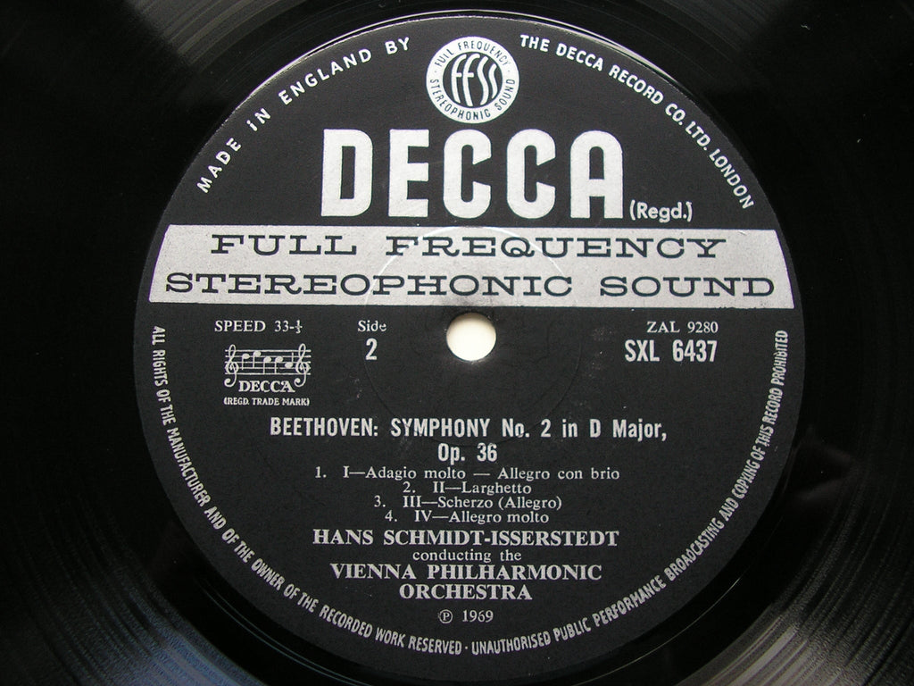 SXL BEETHOVEN: THE NINE SYMPHONIES / THREE OVERTURES SCHMIDT-ISSERSTEDT / VIENNA PHILHARMONIC 7